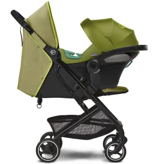 Прогулянкова коляска Cybex Beezy Nature Green (з бампером)