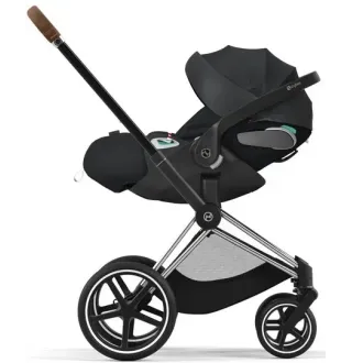 Шасі Cybex Priam та Каркас прогулянкового блоку Chrome Brown