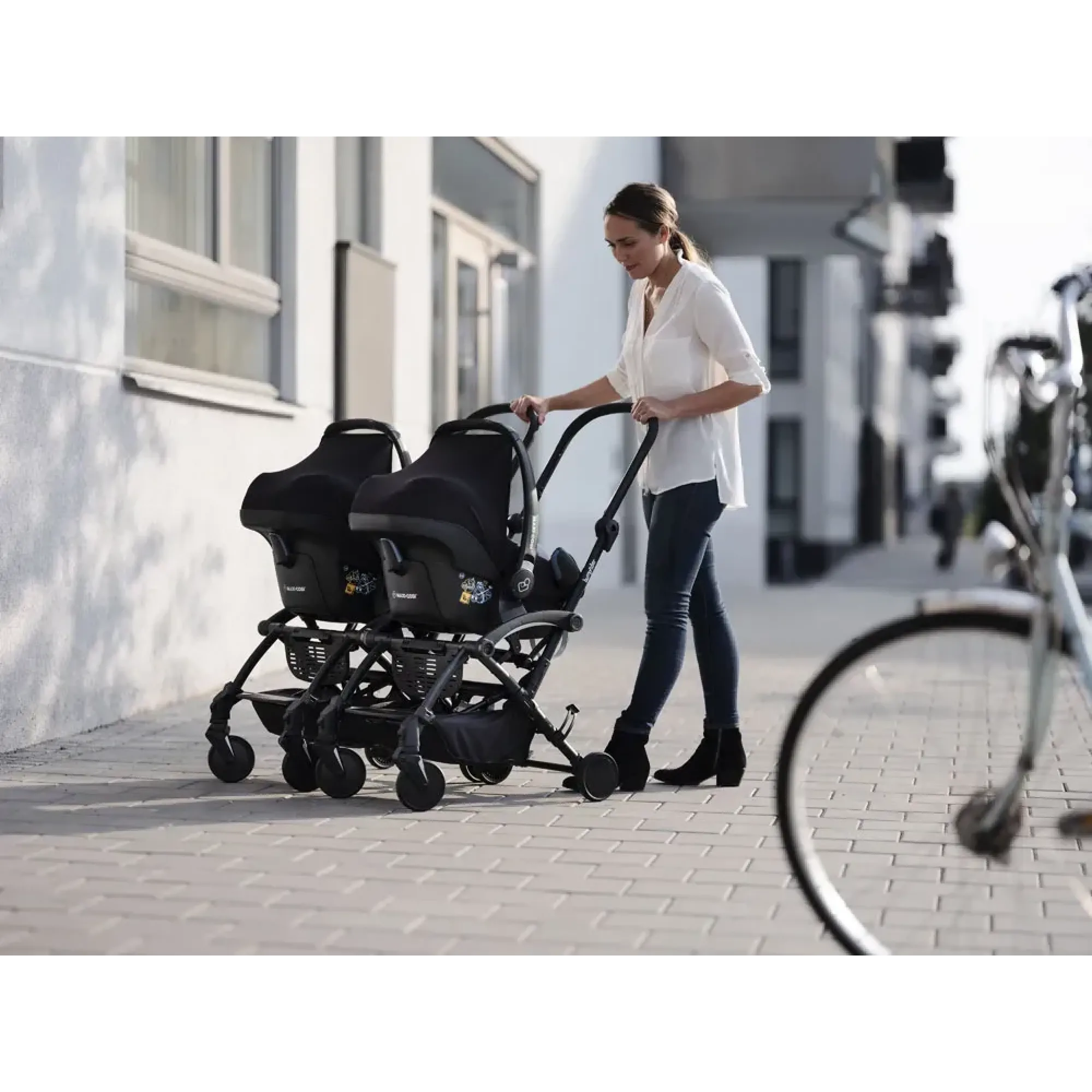 Коляска прогулянкова Bumprider Connect3 Black-Olive