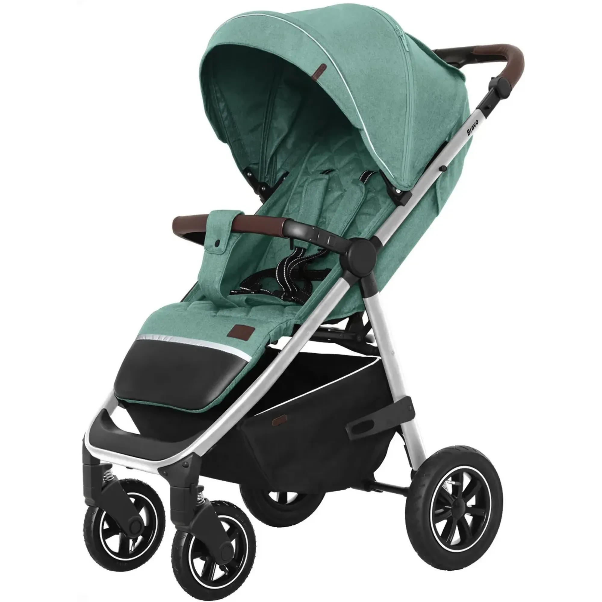 Прогулянкова коляска Carrello Bravo Air Basil Green