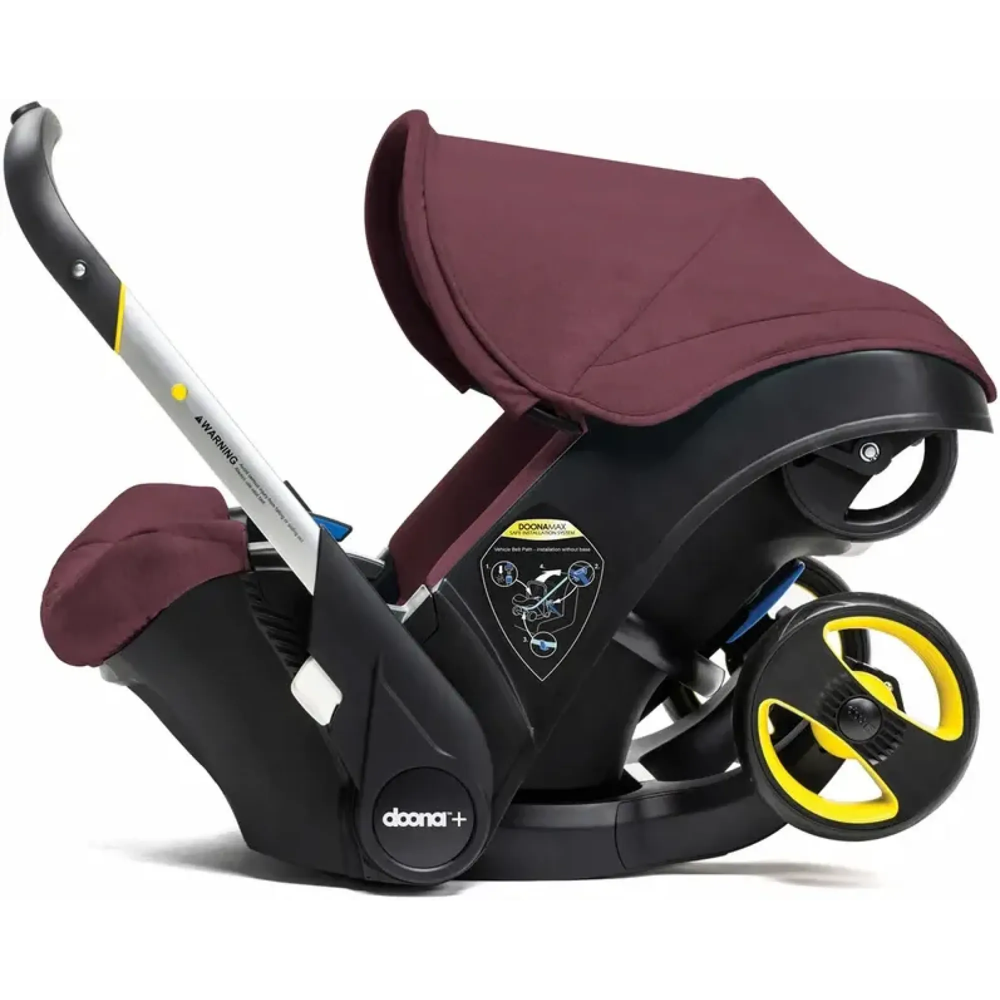 Автокрісло-коляска Doona + Infant Car Seat Burgundy