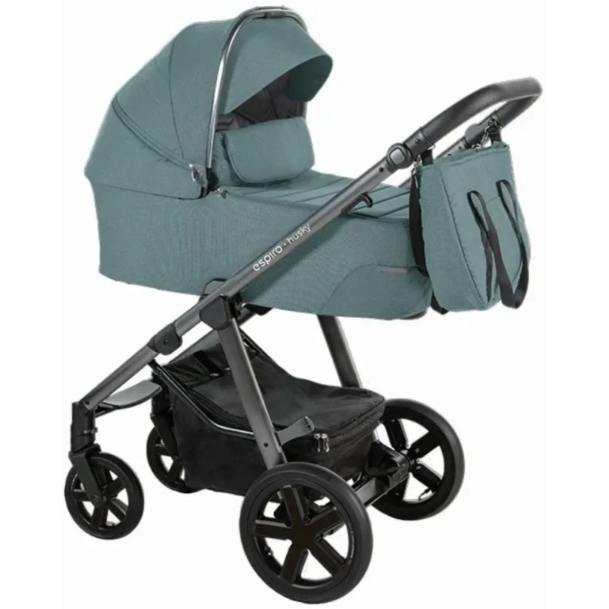 Коляска 2в1 Espiro Husky XL 2022 205 Turquoise