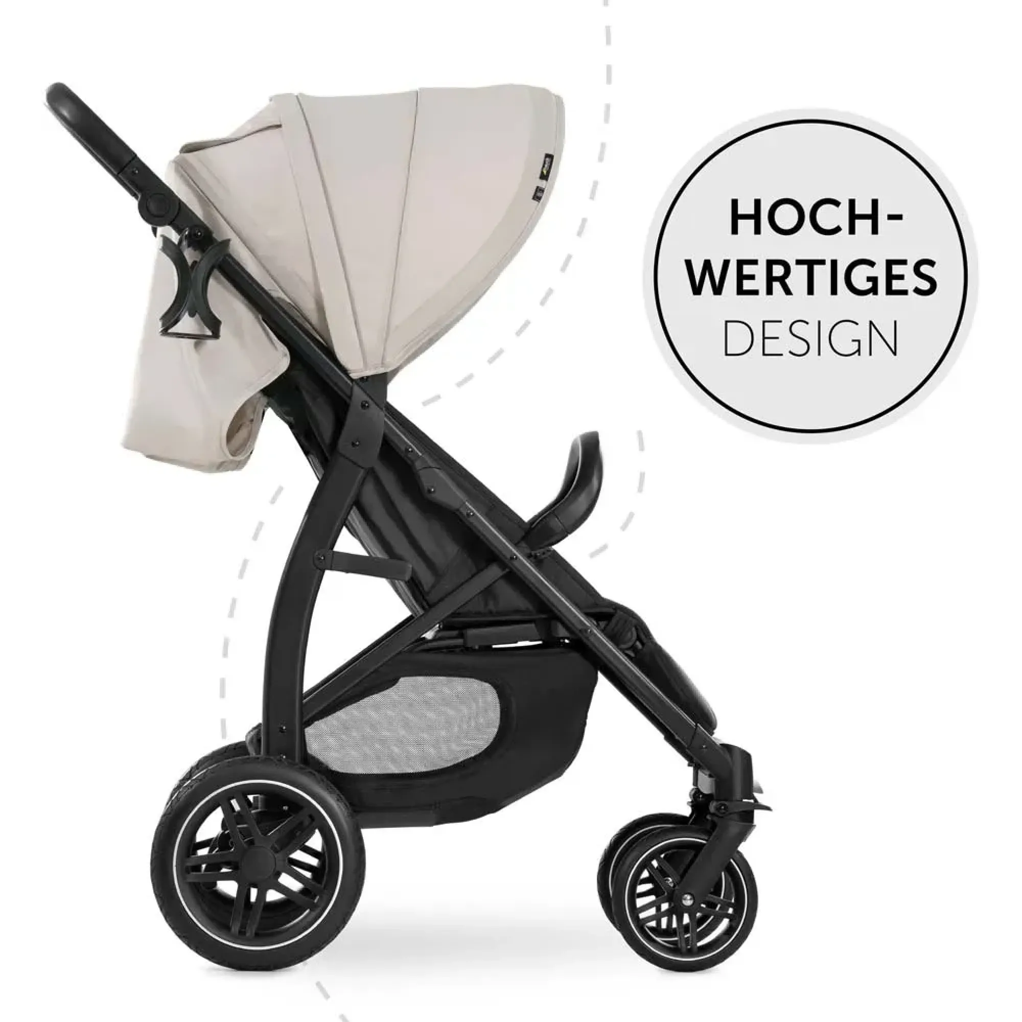 Коляска прогулянкова Hauck Rapid 4D Classic Beige