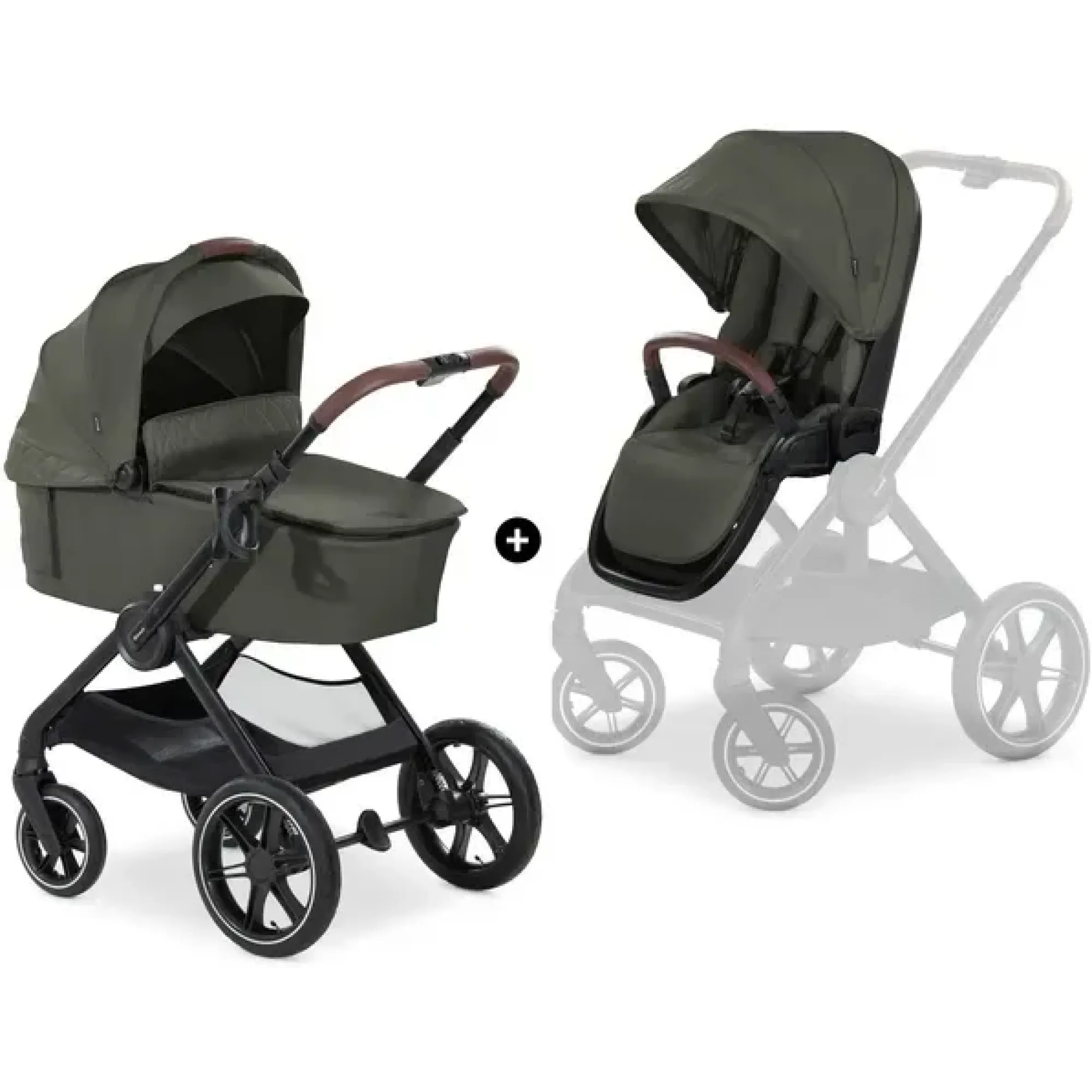 Коляска універсальна Hauck Walk N Care Air Dark Olive