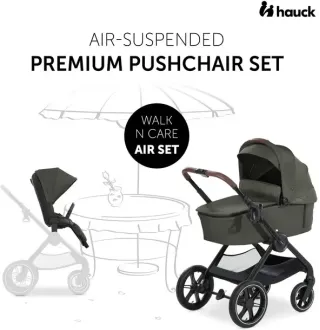 Коляска універсальна Hauck Walk N Care Air Dark Olive