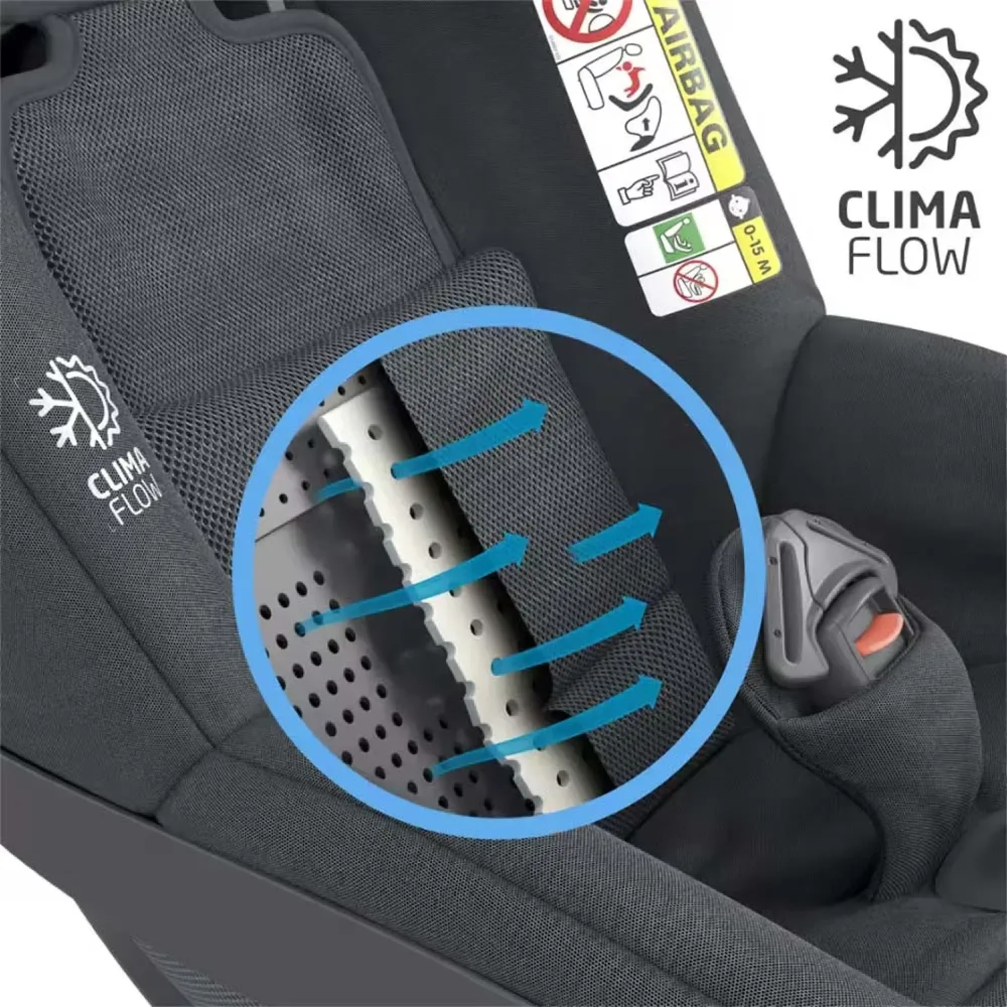 Автокрісло Maxi-Cosi Pearl 360 2 Authentic Graphite без вкладиша