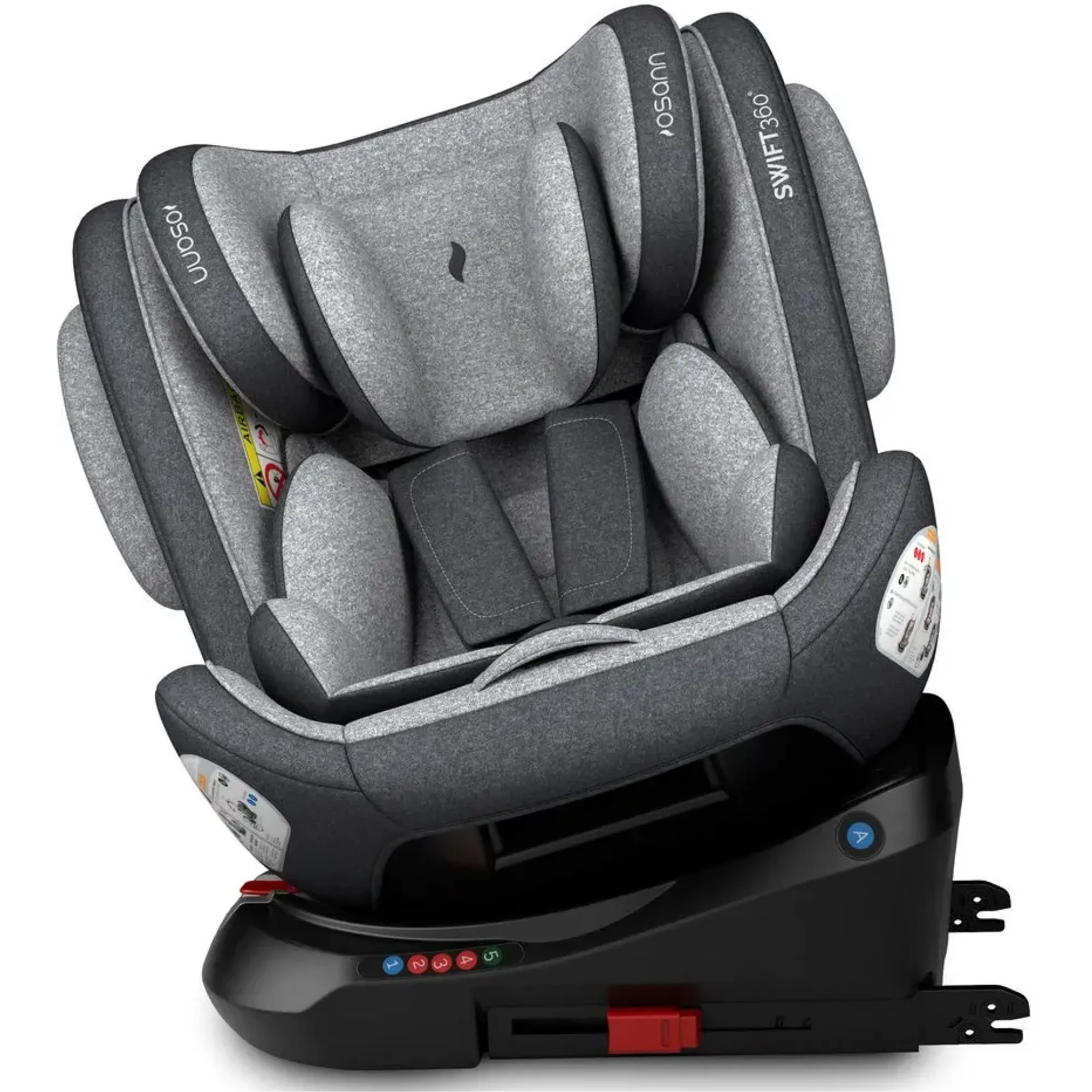 Автокресло Osann Swift360 Universe Grey с системой Isofix