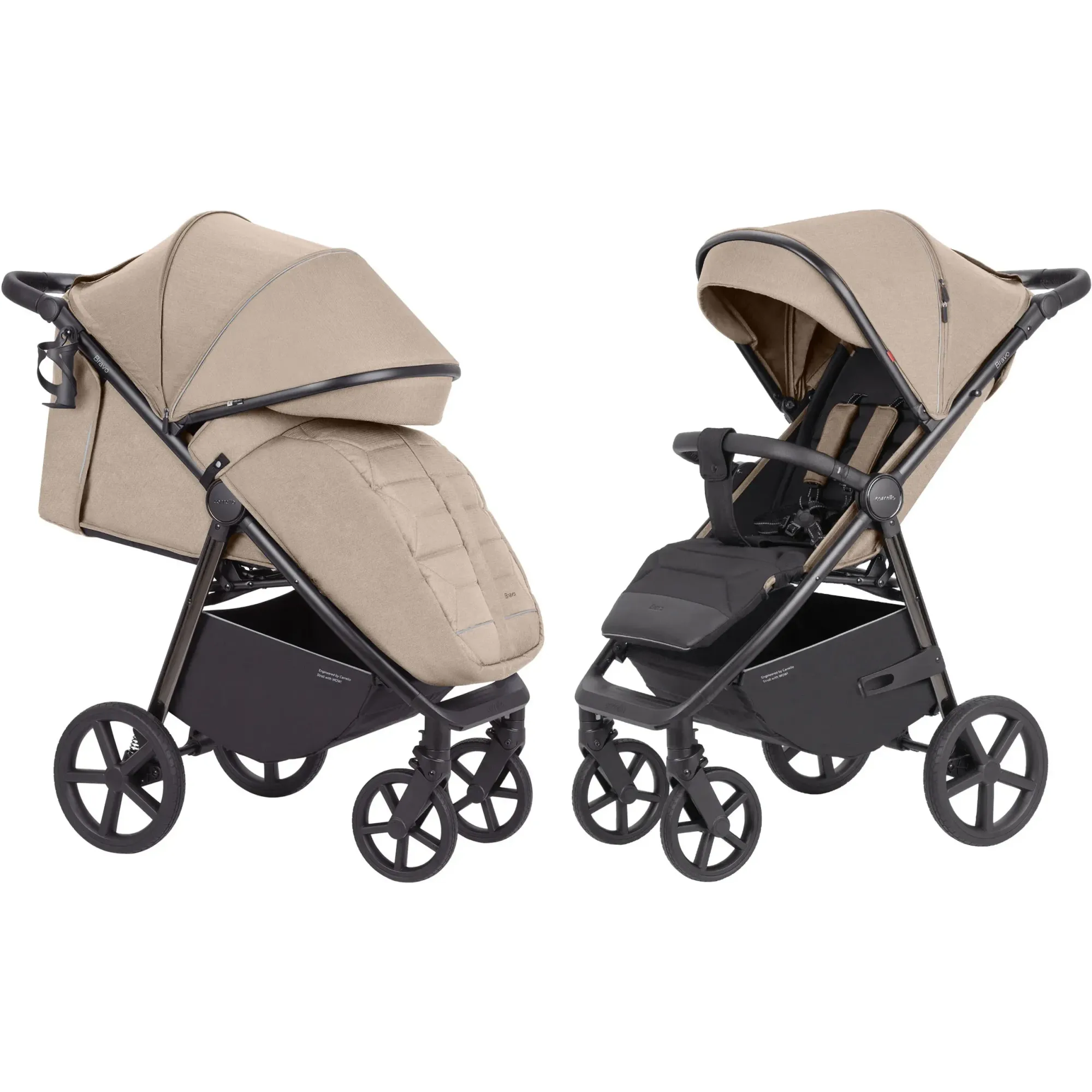Прогулянкова коляска Carrello Bravo CRL-5515 Ivory Beige 2024 NF