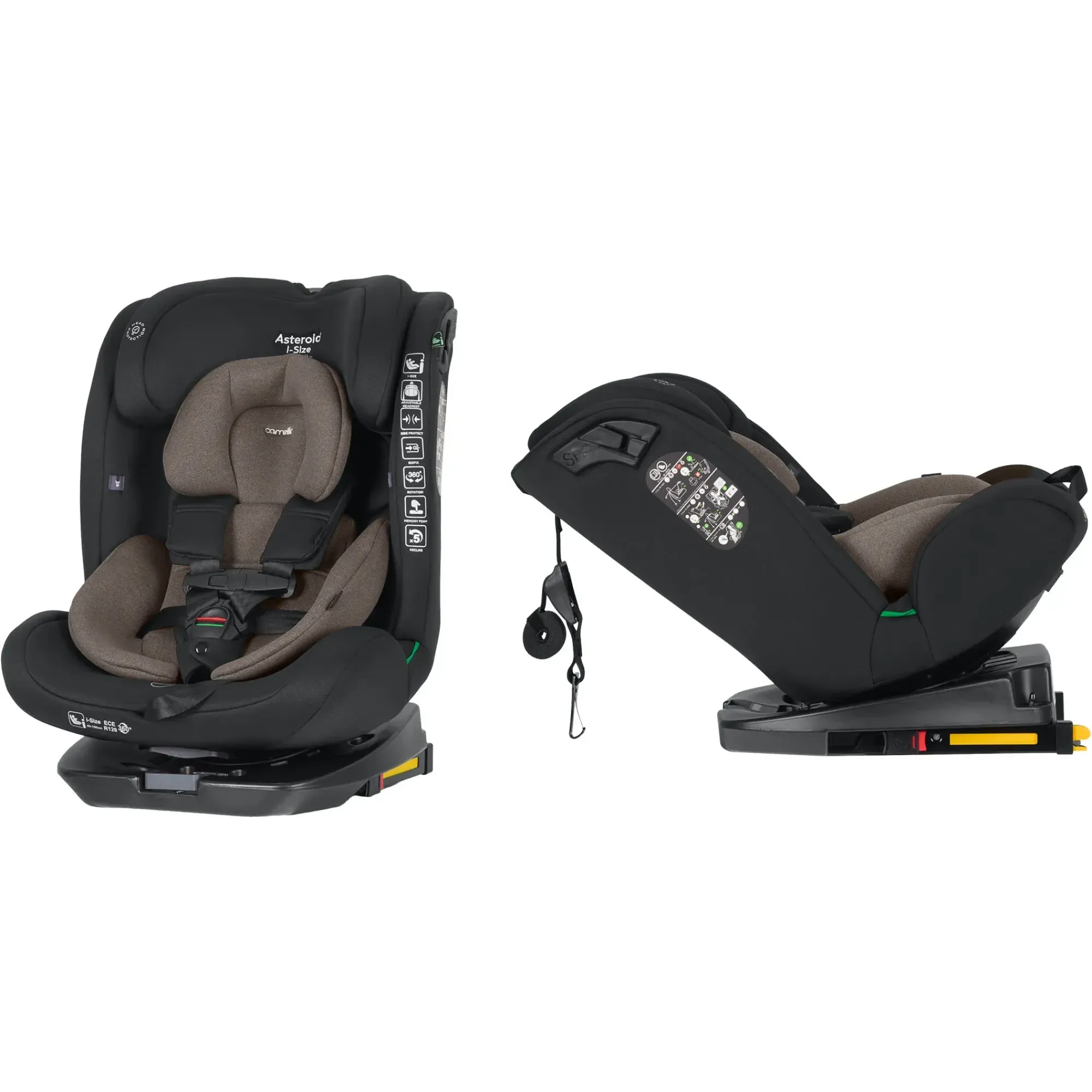 Автокрісло Carrello Asteroid i-Size CRL-17001 Lunar Beige 40-150см ISOFIX