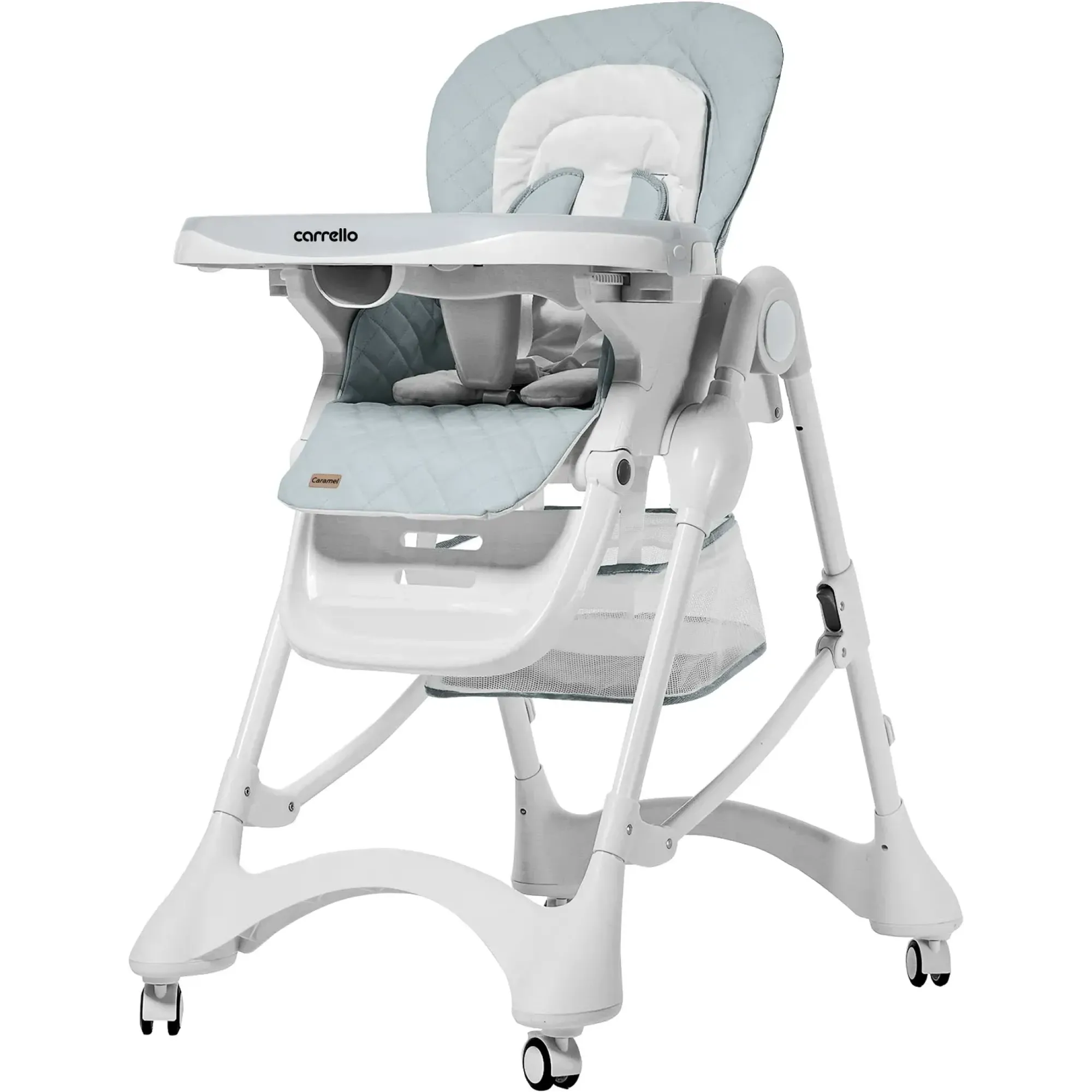 Стілець для годування Carrello Caramel CRL-9501/3 Cloud Grey