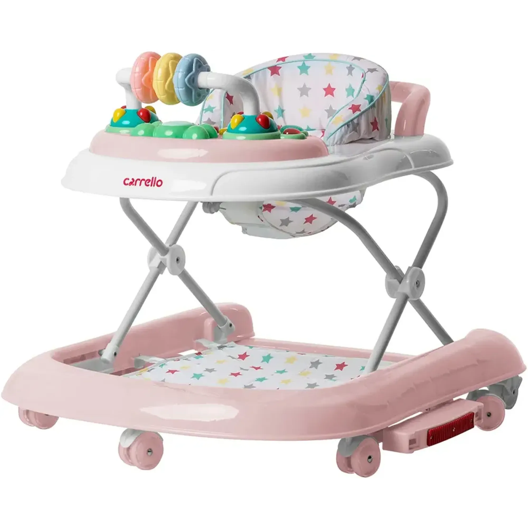 Ходунки CARRELLO Torino CRL-9603/3 Rose 3 в 1 (ходунки, гойдалка, каталка) /1/ MOQ