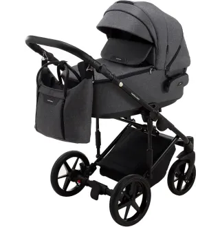 Коляска 2 в 1 Adamex Porto Light Tip TK-57 графіт