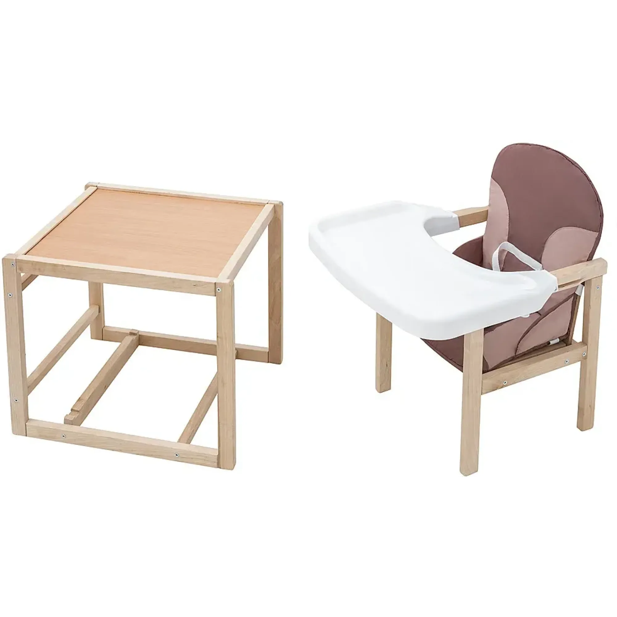 Стільчик-трансформер Babyroom Поні-230 eko шоколад / капучино