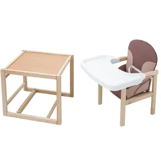 Стільчик-трансформер Babyroom Поні-230 eko шоколад / капучино