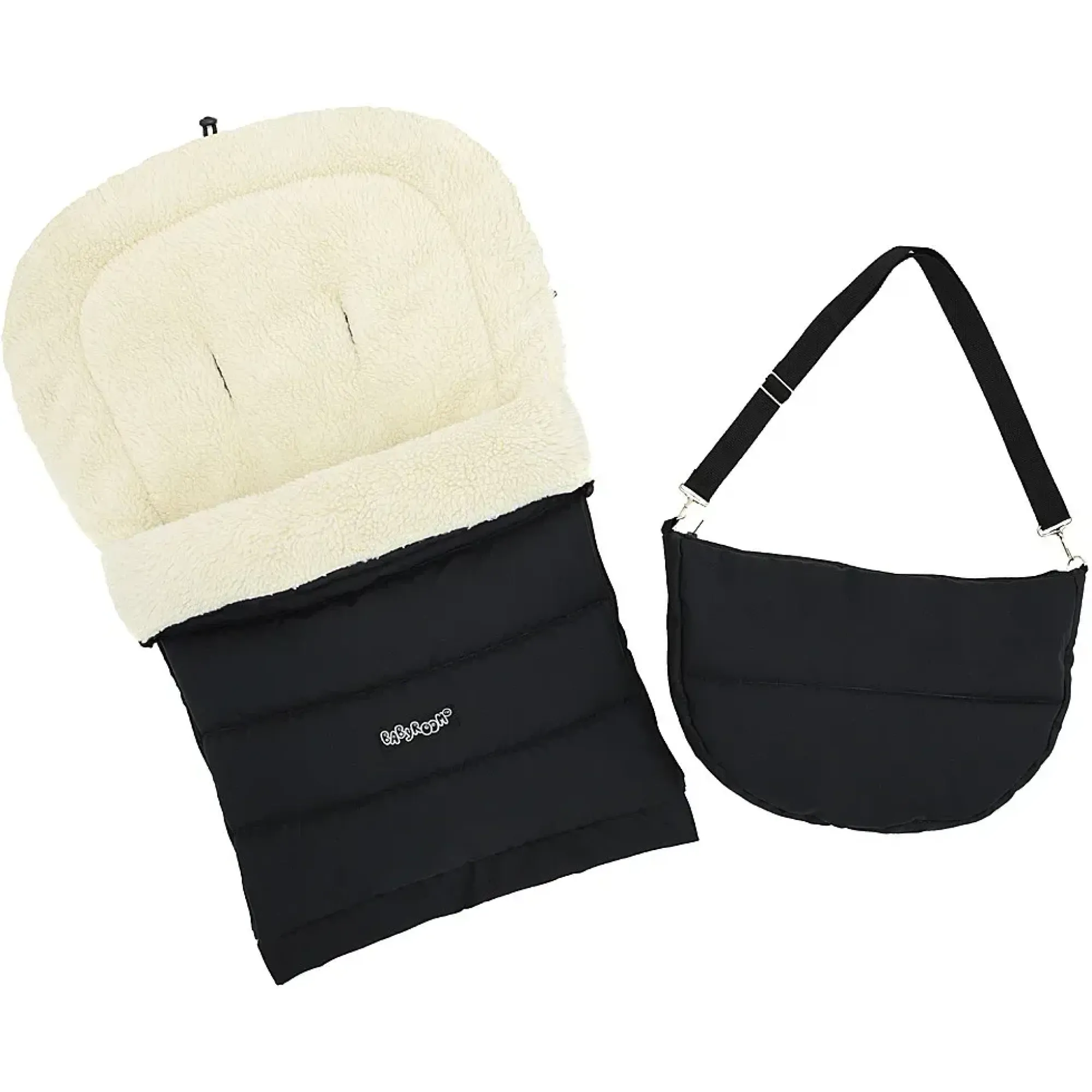 Зимовий конверт Babyroom Wool N-20 black чорний