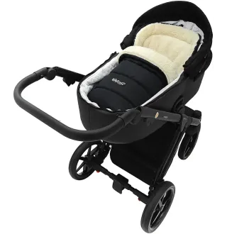 Зимовий конверт Babyroom Wool N-20 black чорний