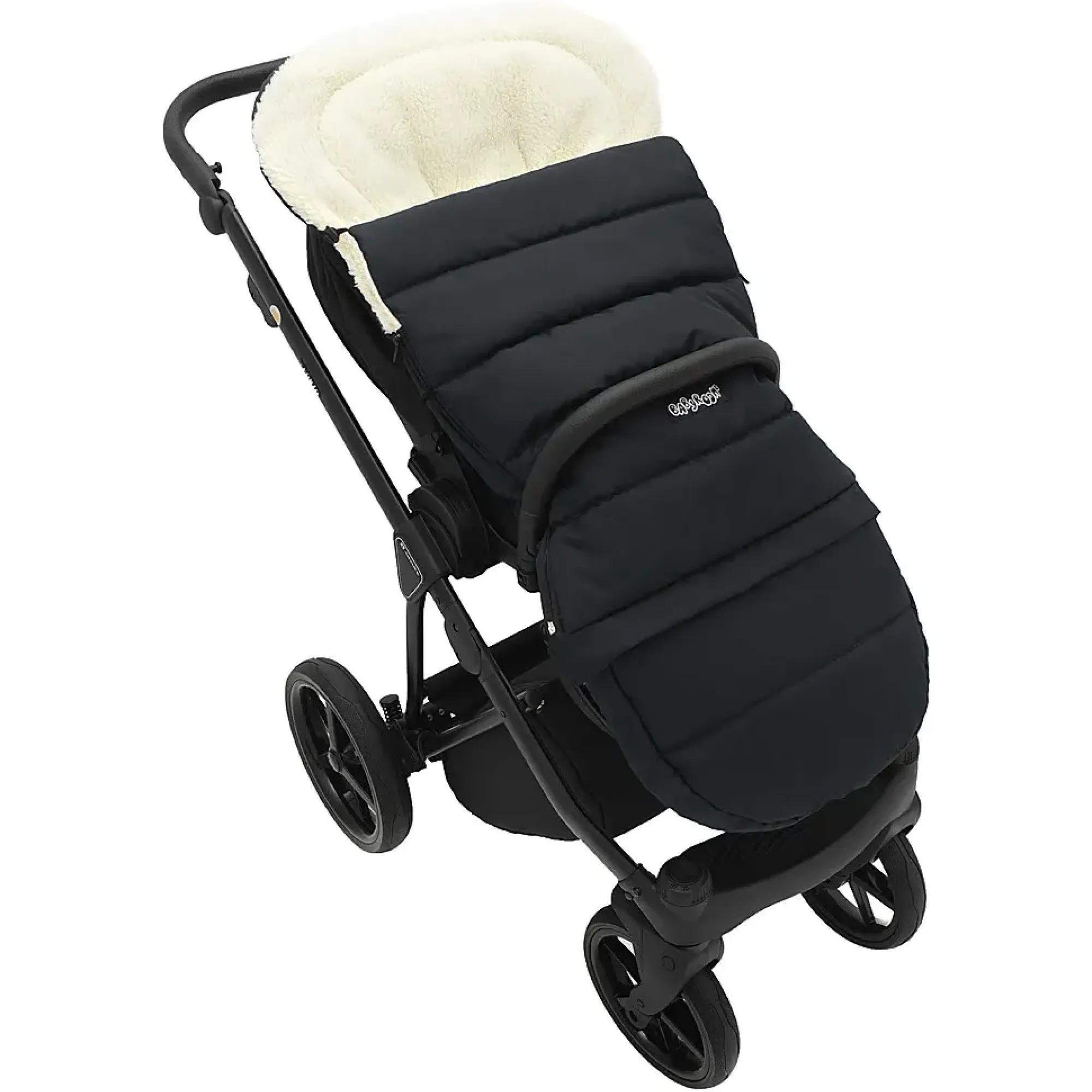 Зимовий конверт Babyroom Wool N-20 black чорний