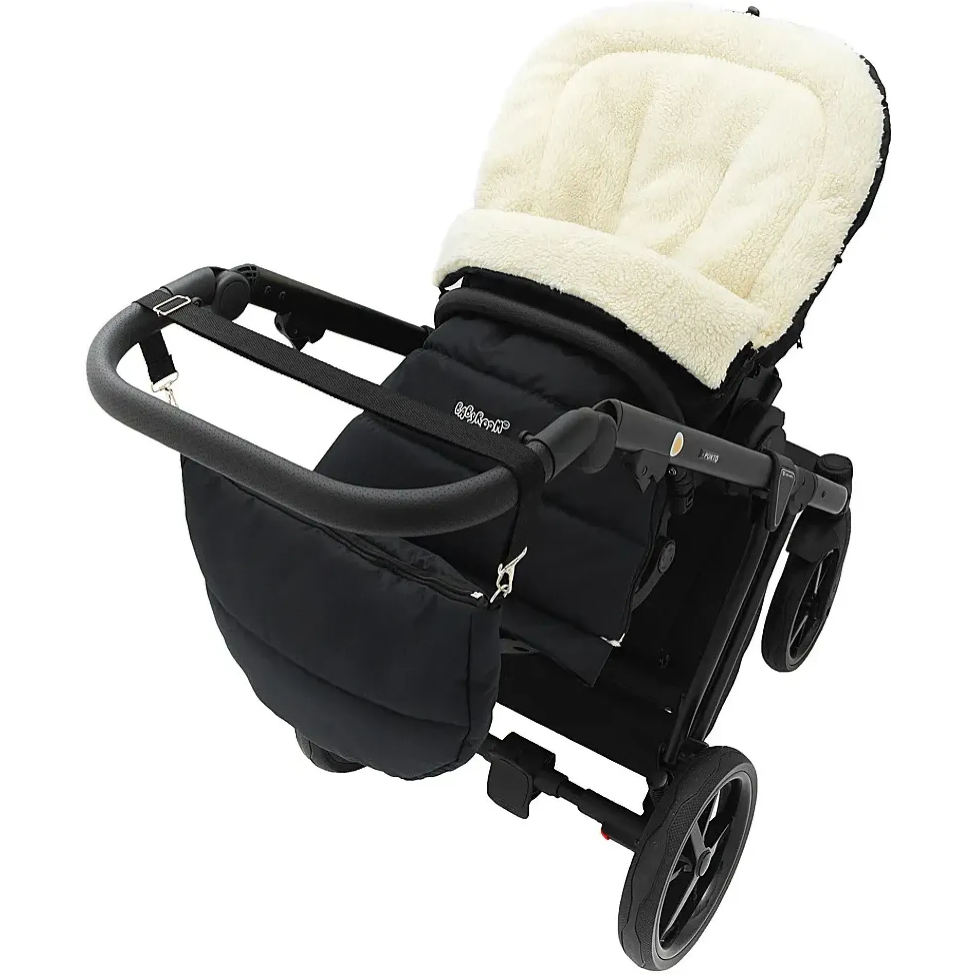 Зимовий конверт Babyroom Wool N-20 black чорний