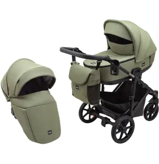 Коляска 2 в 1 Bair Ultra Soft U-816 оливковий