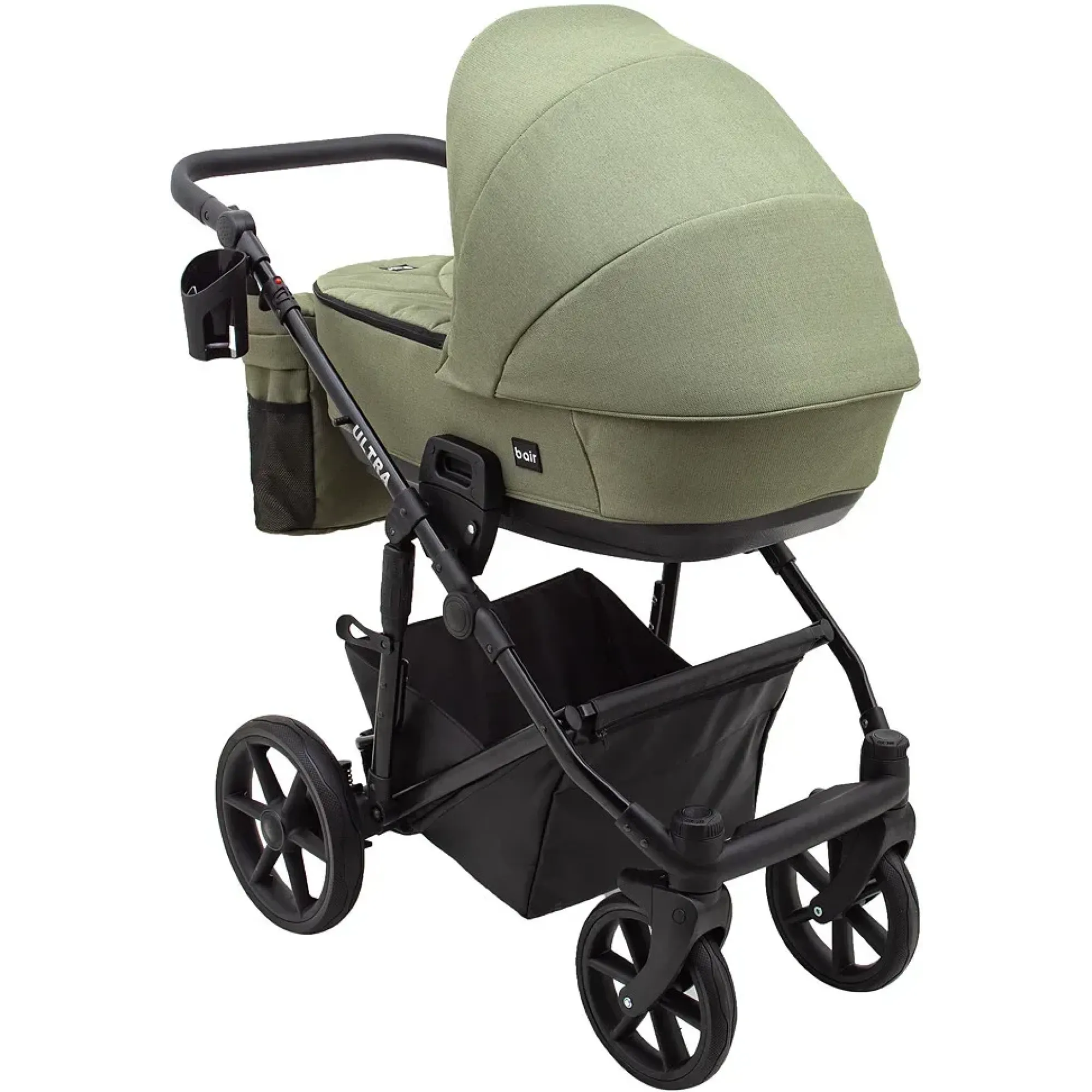 Коляска 2 в 1 Bair Ultra Soft U-816 оливковий