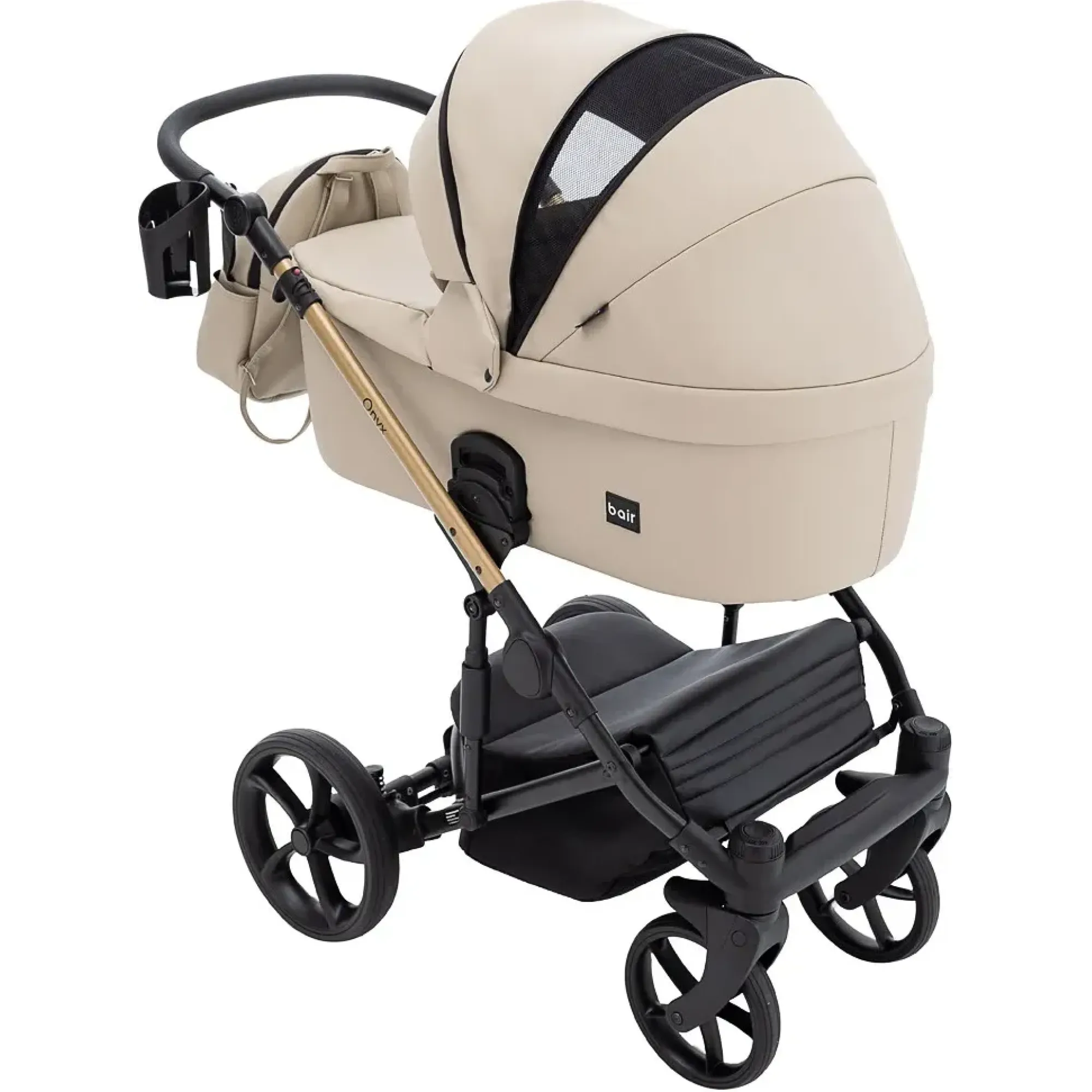 Коляска 2 в 1 Bair Onyx ECO OE-41 бежевий