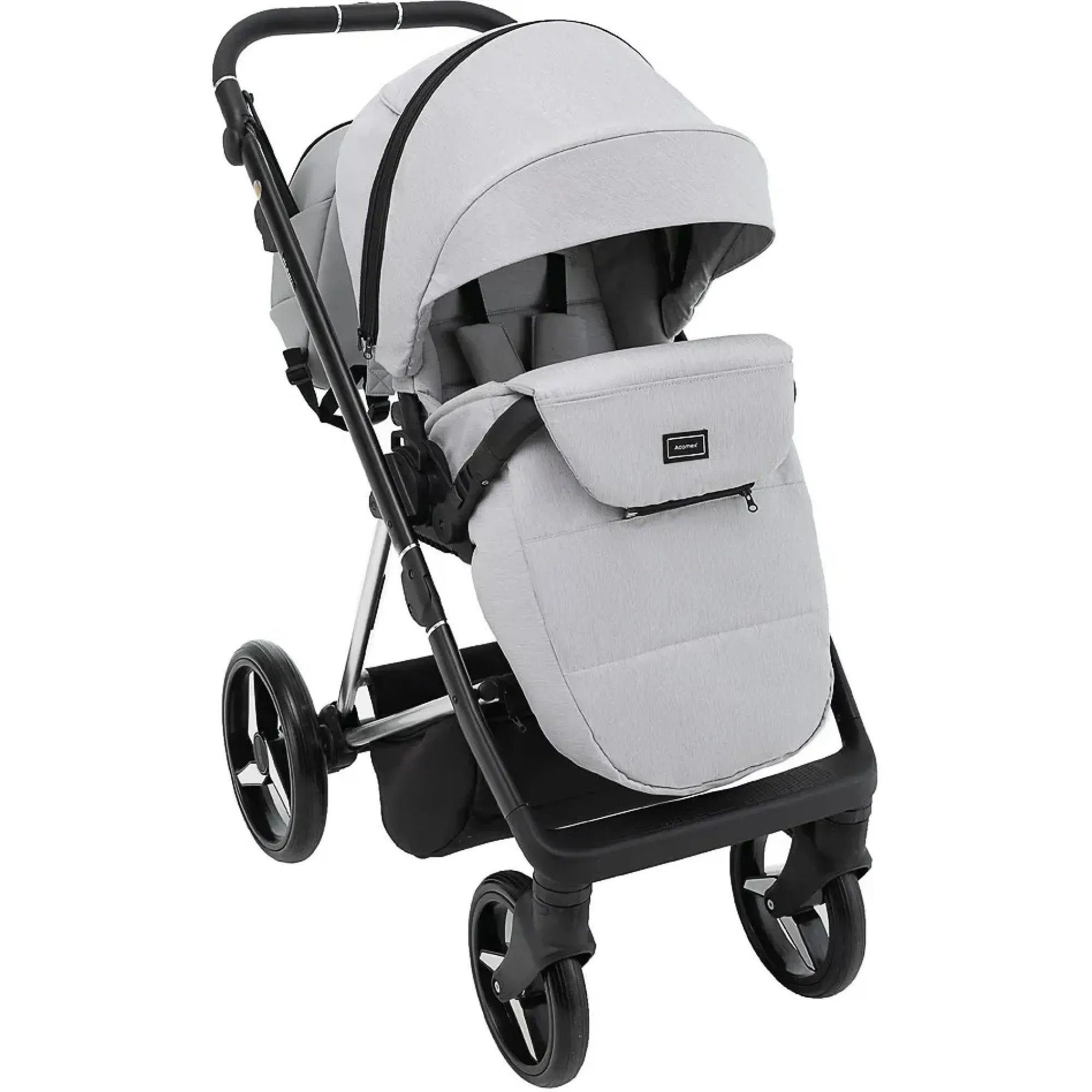 Коляска 2 в 1 Adamex Blanc Special Edidion PS-723/K світло-сірий