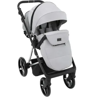 Коляска 2 в 1 Adamex Blanc Special Edidion PS-723/K світло-сірий