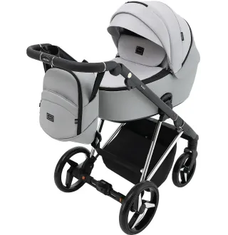 Коляска 2 в 1 Adamex Blanc Special Edidion PS-723/K світло-сірий