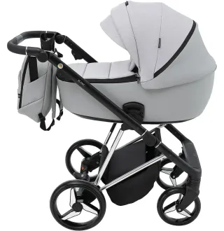 Коляска 2 в 1 Adamex Blanc Special Edidion PS-723/K світло-сірий