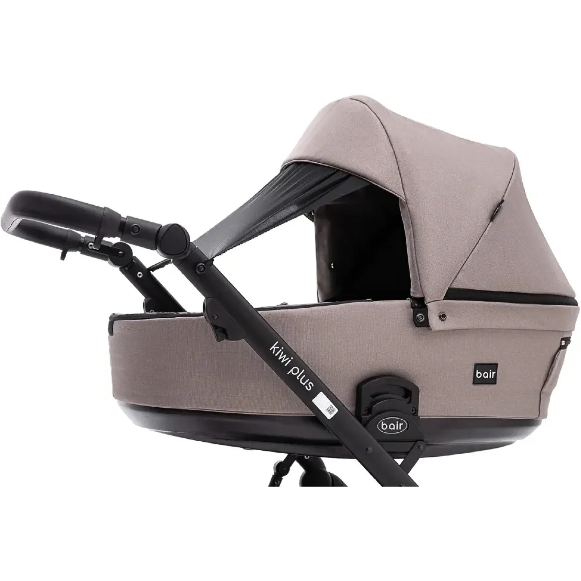 Коляска 2 в 1 Bair Kiwi Plus Soft BKP-455 капучино