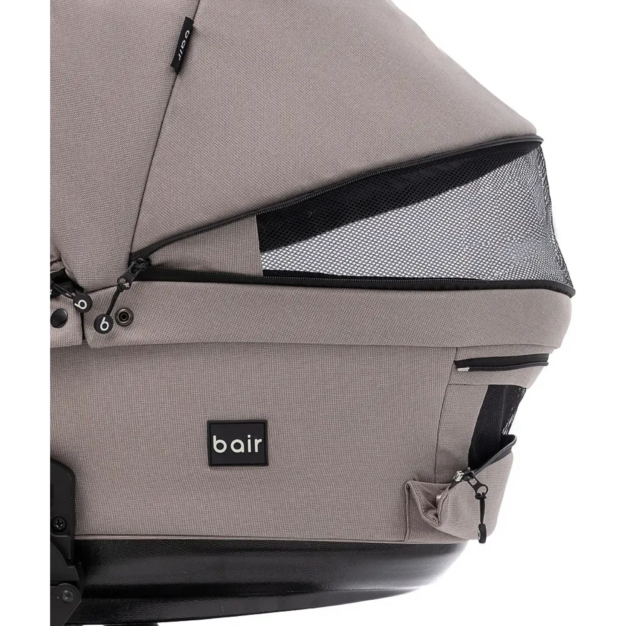 Коляска 2 в 1 Bair Kiwi Plus Soft BKP-455 капучино