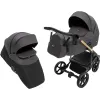 Коляска 2 в 1 Bair Onyx Soft OS-747 чорний