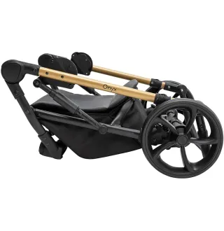 Коляска 2 в 1 Bair Onyx Soft OS-747 чорний