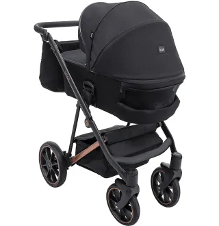Коляска 2 в 1 Bair Vega Soft VSM-05 black magma чорний