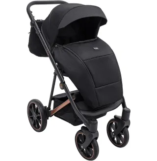 Коляска 2 в 1 Bair Vega Soft VSM-05 black magma чорний