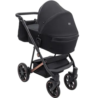 Коляска 2 в 1 Bair Vega Soft VSM-05 black magma чорний