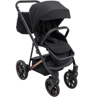 Коляска 2 в 1 Bair Vega Soft VSM-05 black magma чорний