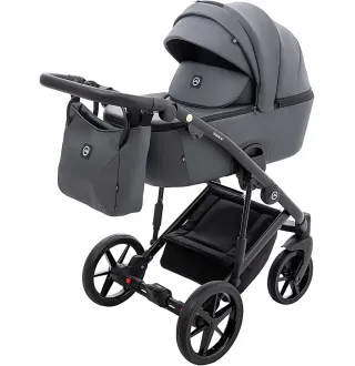Коляска 2 в 1 Adamex Mobi Air Thermo New ECO SA-5 графіт