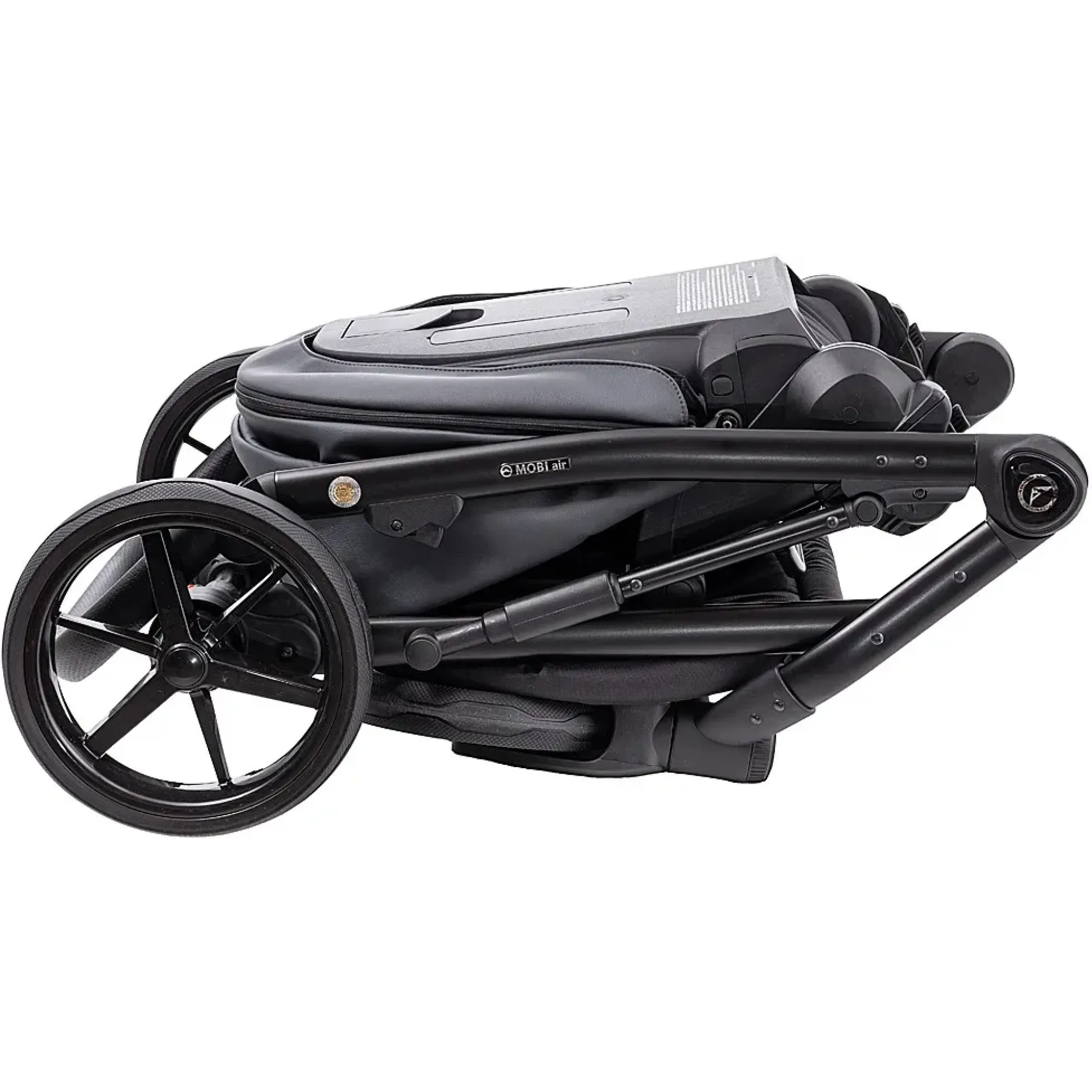 Коляска 2 в 1 Adamex Mobi Air Thermo New ECO SA-5 графіт