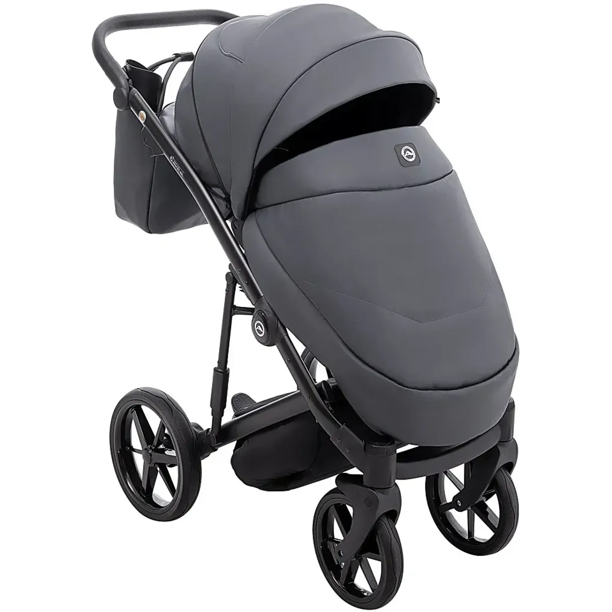 Коляска 2 в 1 Adamex Mobi Air Thermo New ECO SA-5 графіт