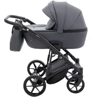 Коляска 2 в 1 Adamex Mobi Air Thermo New ECO SA-5 графіт