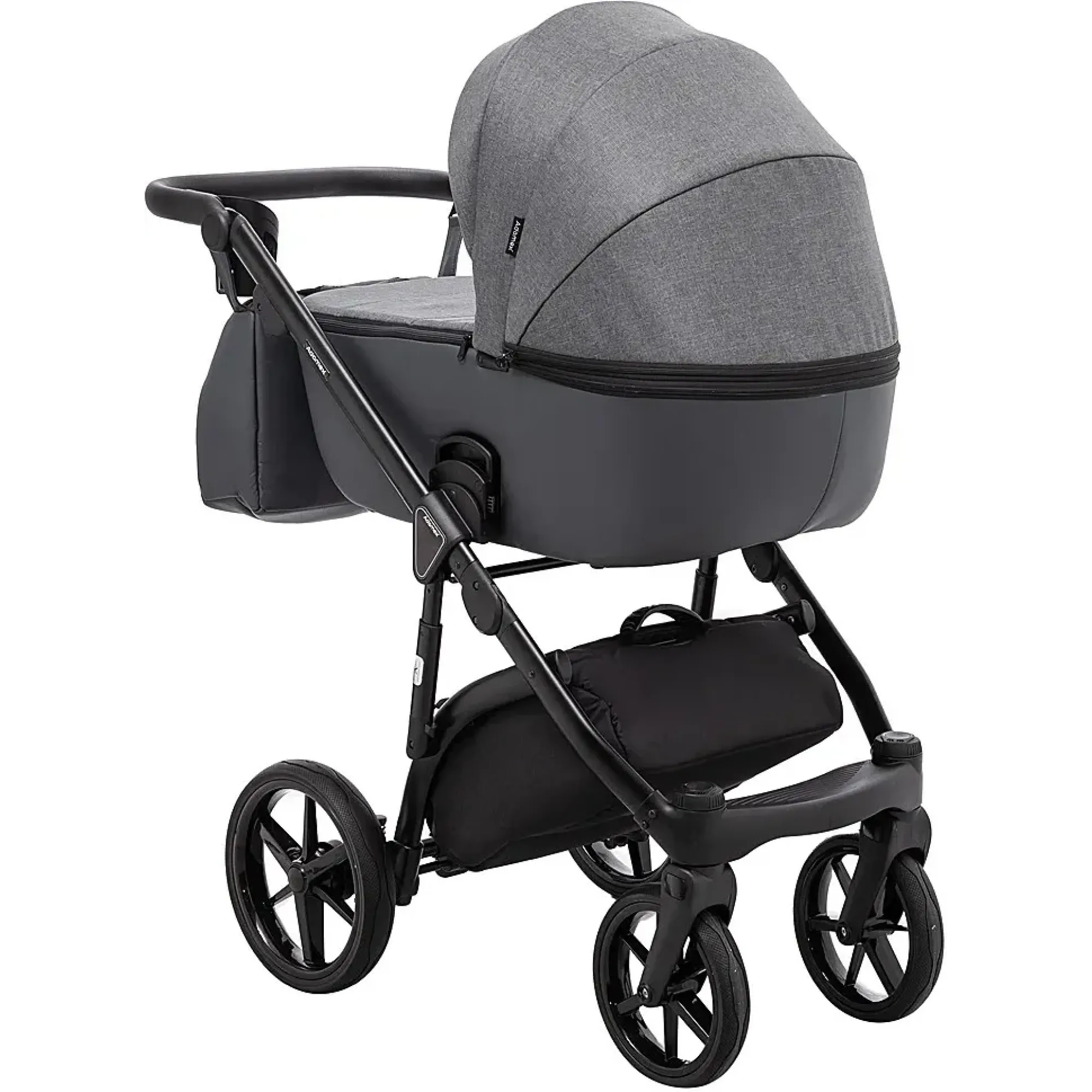 Коляска 2 в 1 Adamex Nola PS-58 графіт