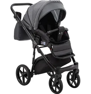 Коляска 2 в 1 Adamex Nola PS-58 графіт