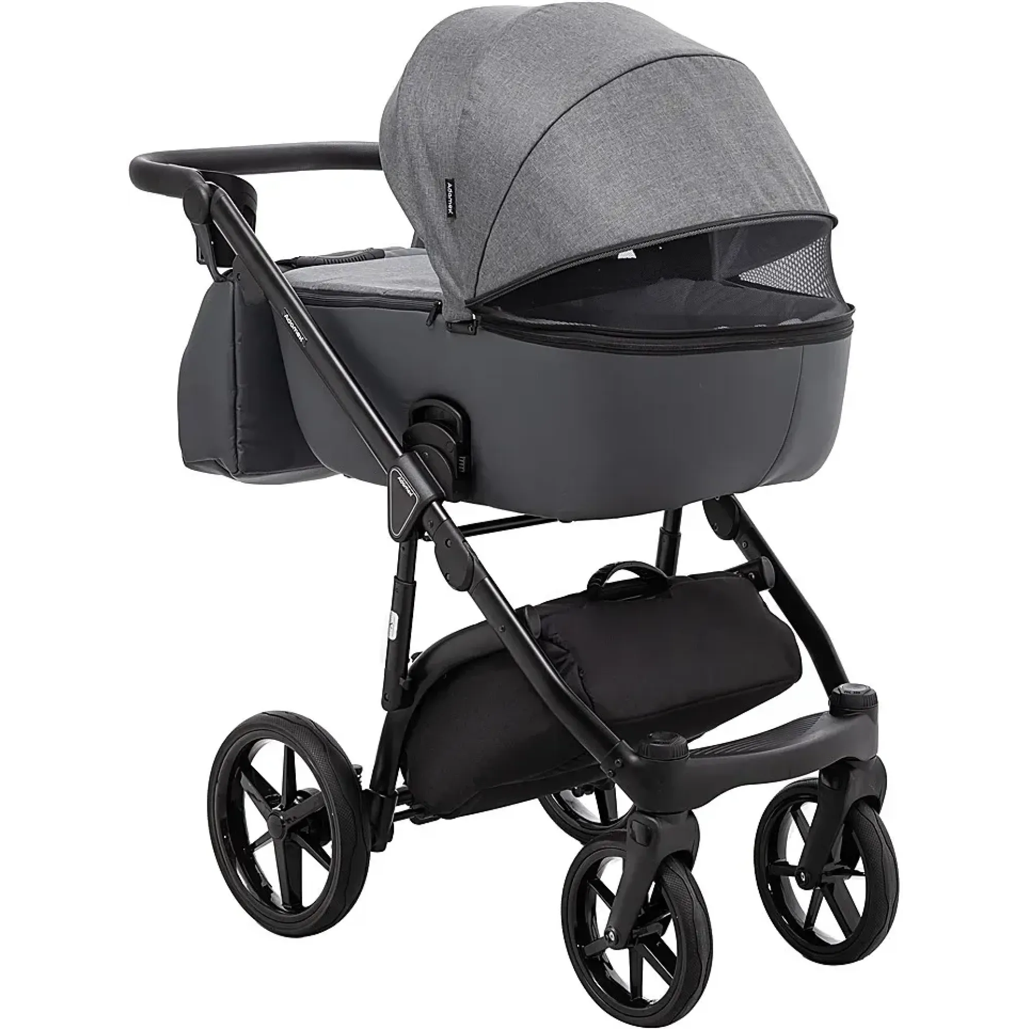 Коляска 2 в 1 Adamex Nola PS-58 графіт