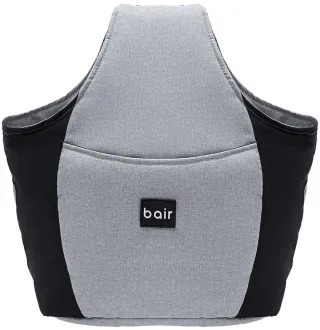 Коляска 2 в 1 для двійні Bair Sorento DUO BS-05 сірий / чорний