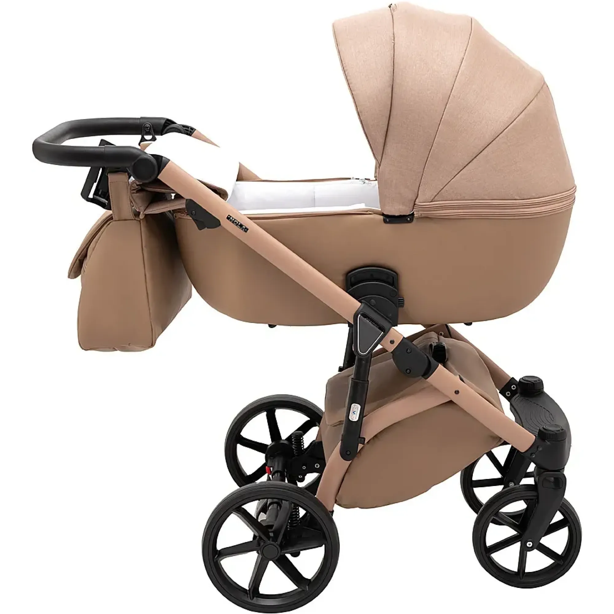 Коляска 2 в 1 Adamex Nola Natura 5 camel