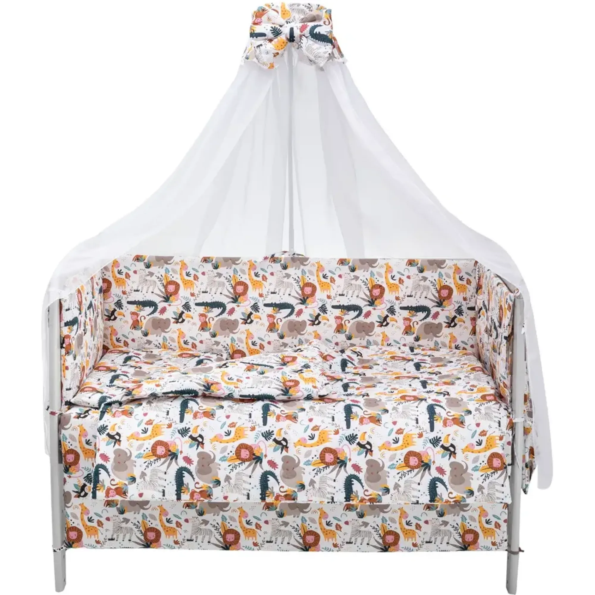 Дитяча постіль Babyroom Gold RG-08 білий (африка)