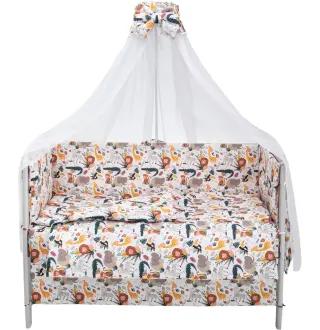 Дитяча постіль Babyroom Gold RG-08 білий (африка)