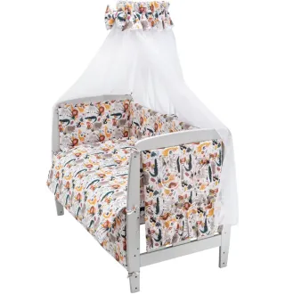 Дитяча постіль Babyroom Gold RG-08 білий (африка)
