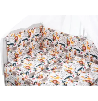Дитяча постіль Babyroom Gold RG-08 білий (африка)
